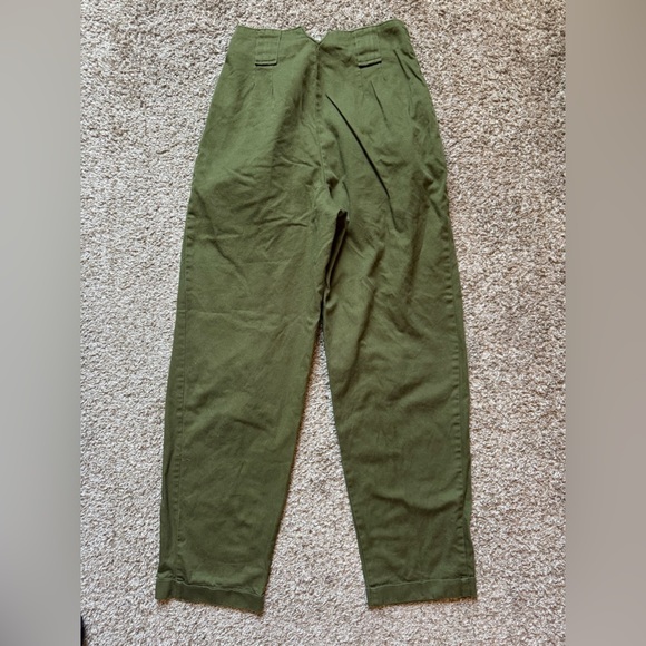 Na Nin Townes Cotton Twill Trouser / Vine - Picture 4 of 11
